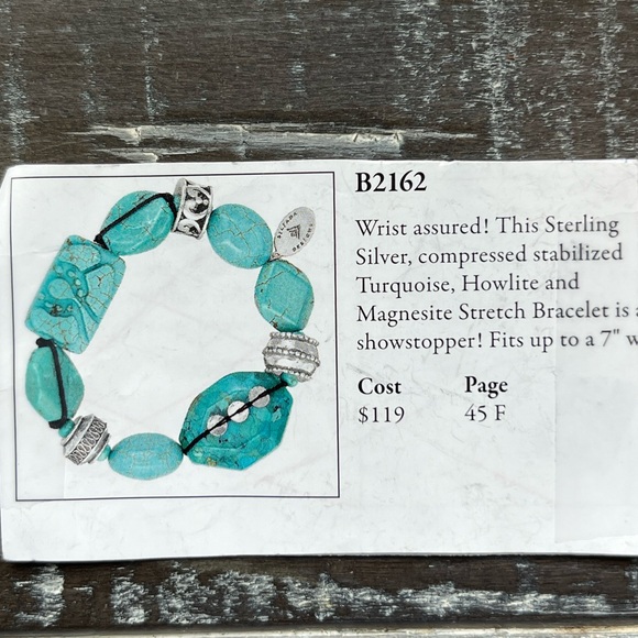 Silpada turquoise bracelet - Picture 9 of 9